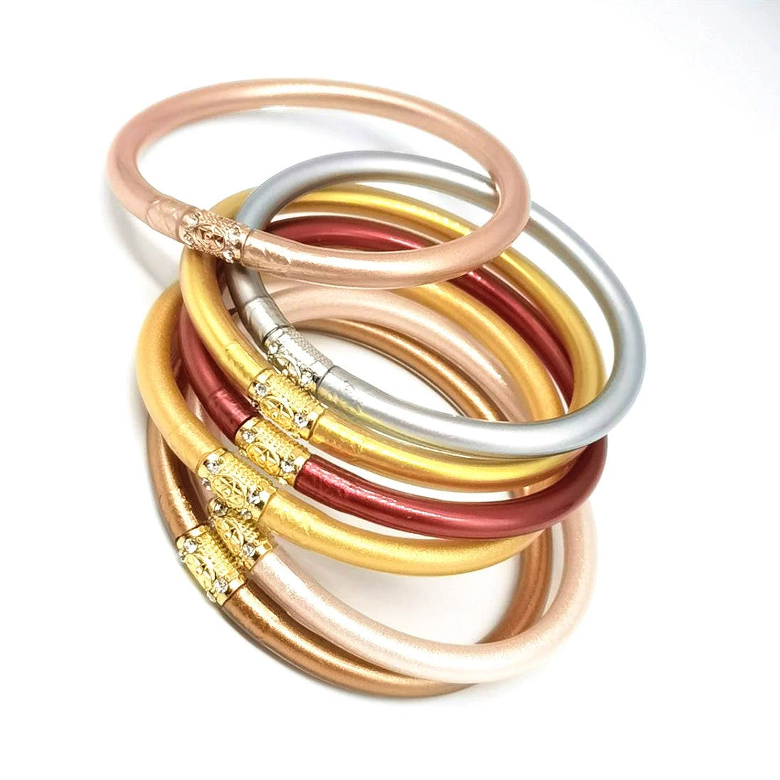 Bracelet Jonc Bouddhiste (Lot 7pcs)