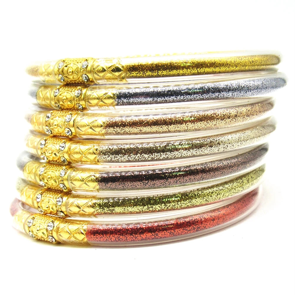 Bracelet Jonc Bouddhiste (Lot 7pcs)