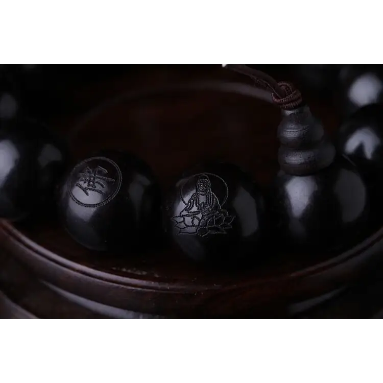 Bracelet Mala en ébène