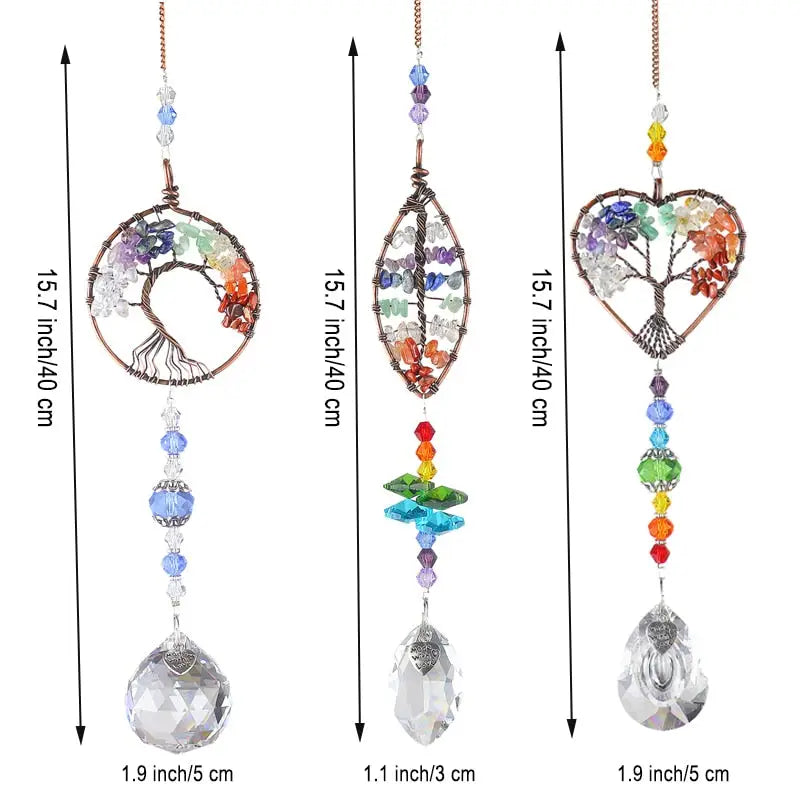 Capteur de soleil Arbre de vie Chakra