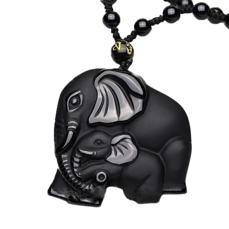 Collier éléphant Bouddhiste
