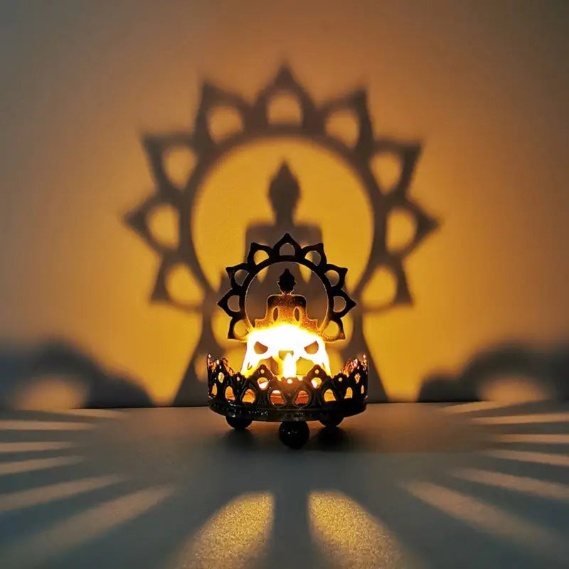 Lampe à Huile Bouddha