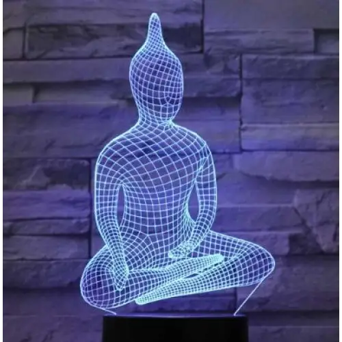 Lampe Bouddha & Lotus