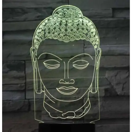 Lampe Bouddha & Lotus