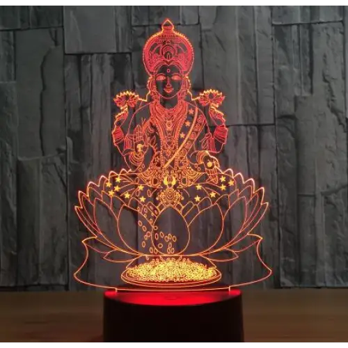 Lampe Bouddha & Lotus