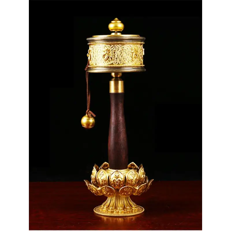 Moulin à prières Mantra - Or