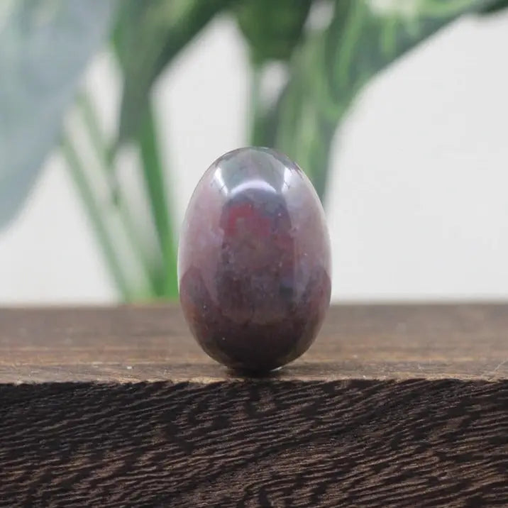 Oeuf de Yoni Agate indienne
