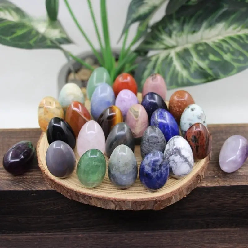 Oeuf de Yoni Agate rouge