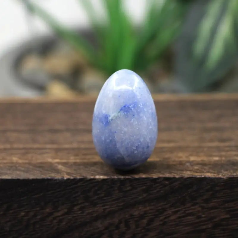 Oeuf de Yoni Aventurine bleue