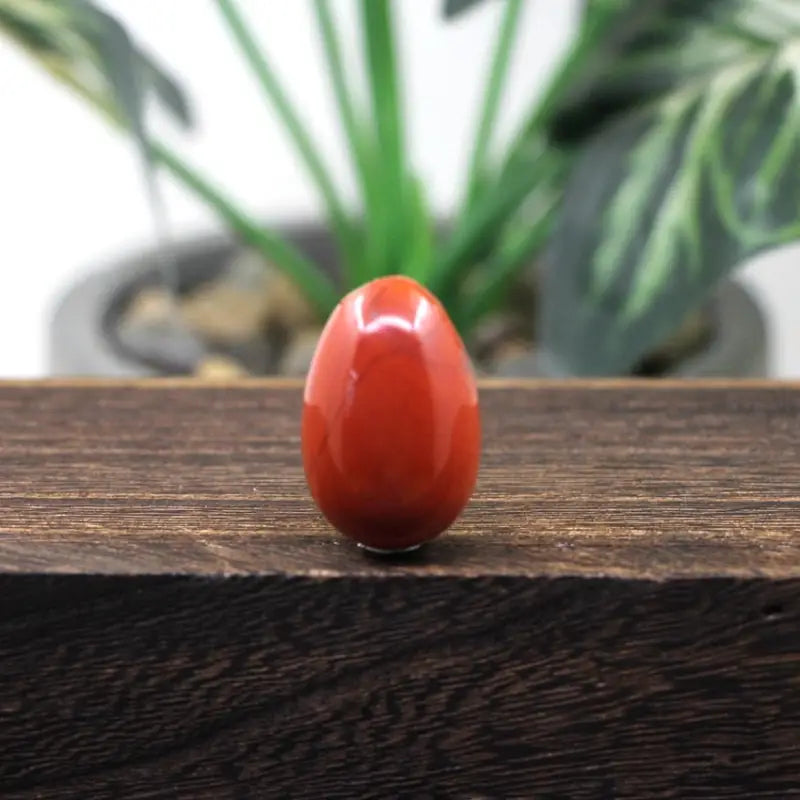 Oeuf de Yoni Jaspe rouge