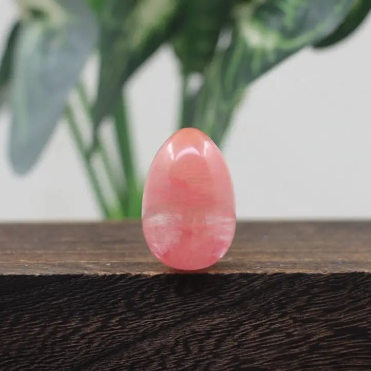 Oeuf de Yoni Quartz cerise