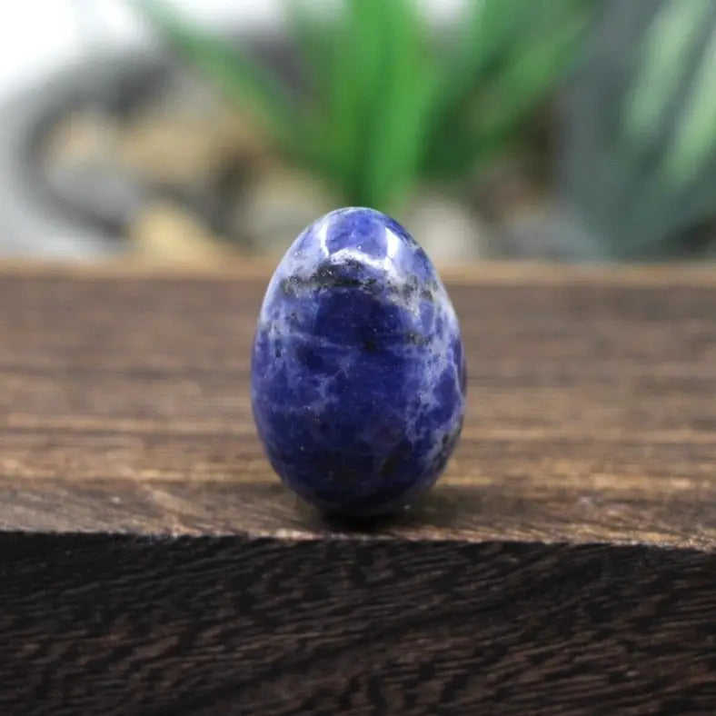 Oeuf de Yoni Sodalite