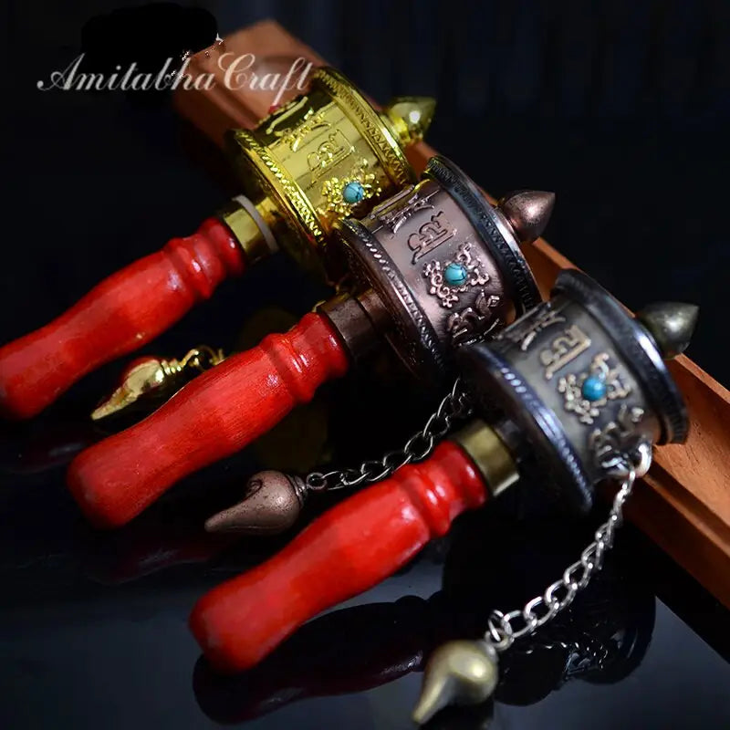 Petit moulin à prières à main