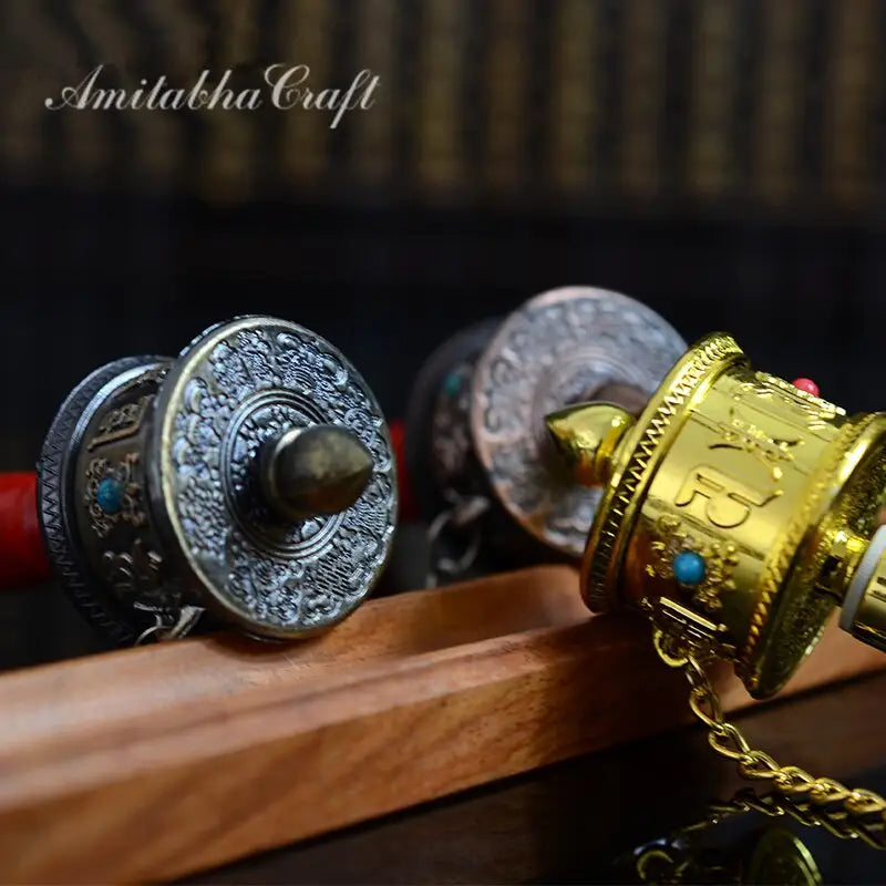 Petit moulin à prières à main