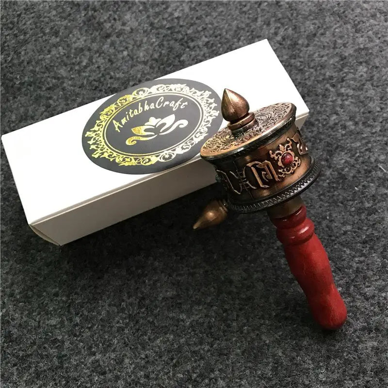 Petit moulin à prières à main