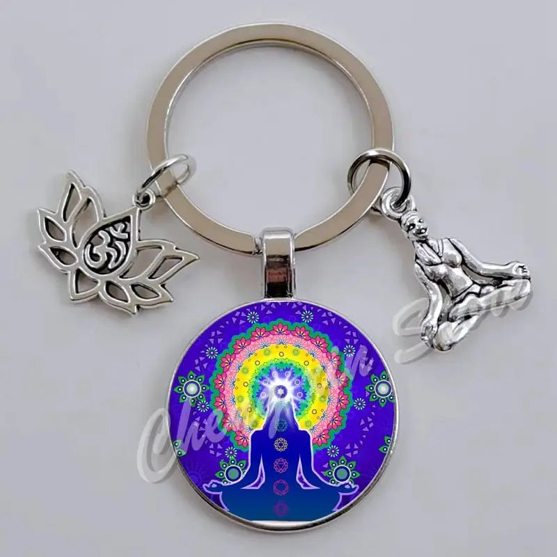 Porte clés 7 chakra