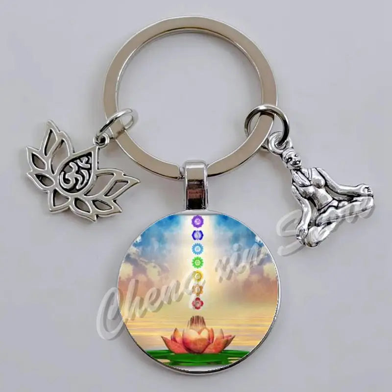 Porte clés 7 chakra