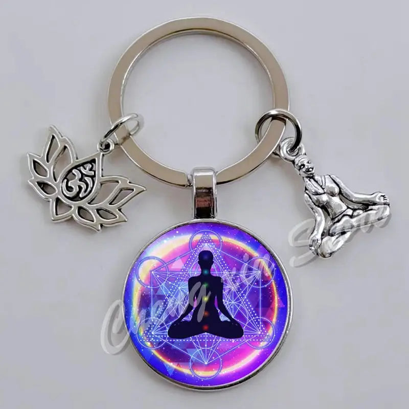 Porte clés 7 chakra