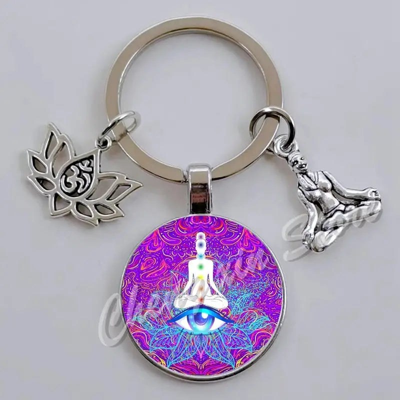 Porte clés 7 chakra