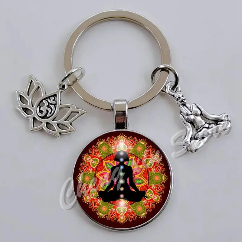 Porte clés 7 chakra