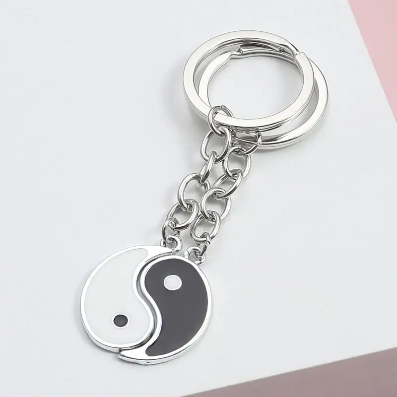 Porte-clés couple Yin Yang