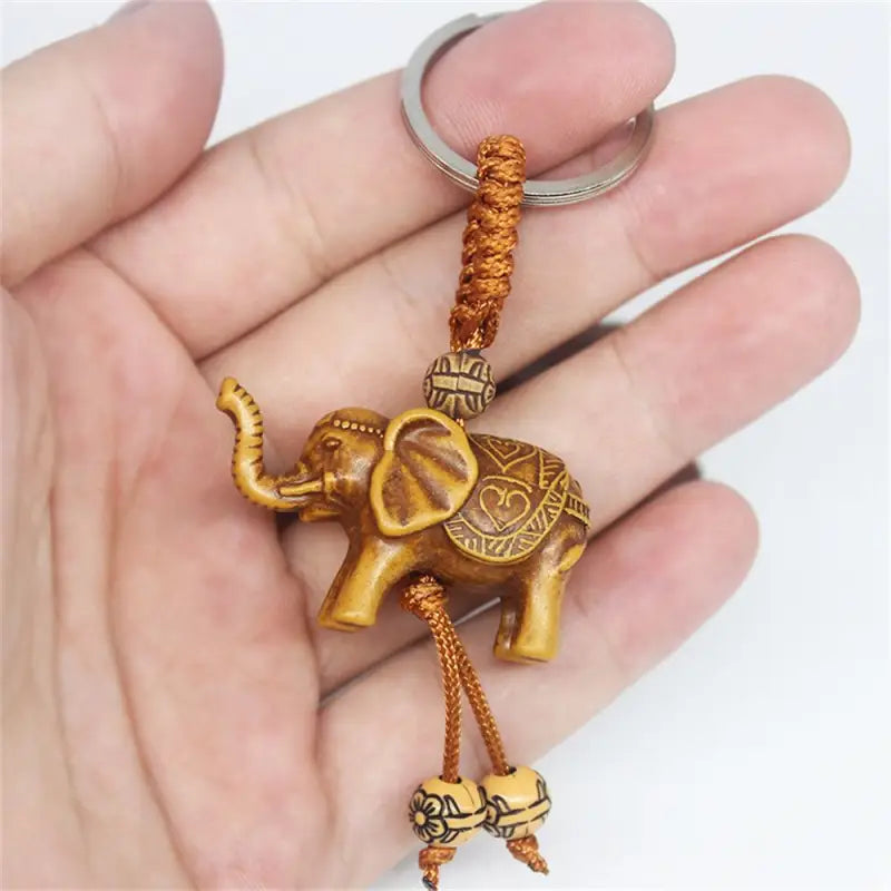 Porte-clés éléphant d’Asie