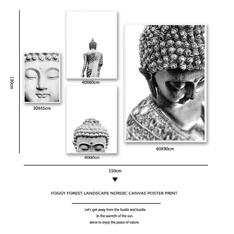 Poster Bouddha Shakyamuni