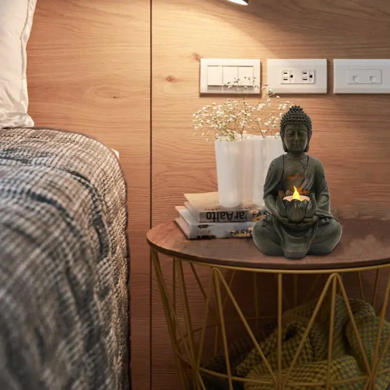 Statue bouddha extérieur pour jardin