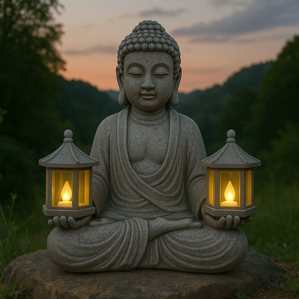 Statue Bouddha Solaire