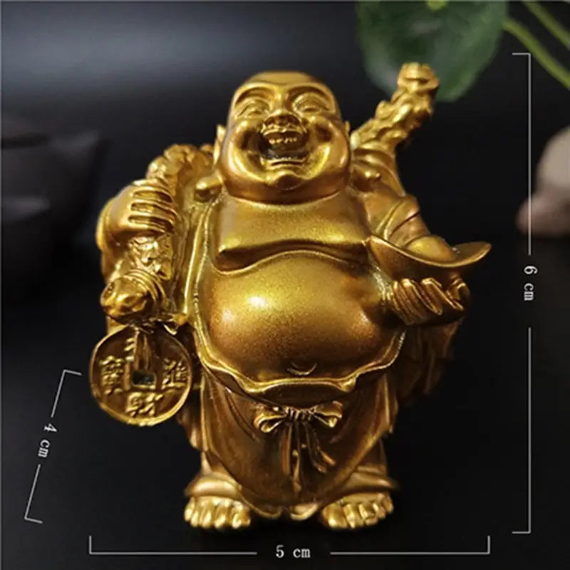 Statuette Bouddha Rieur - Vibration