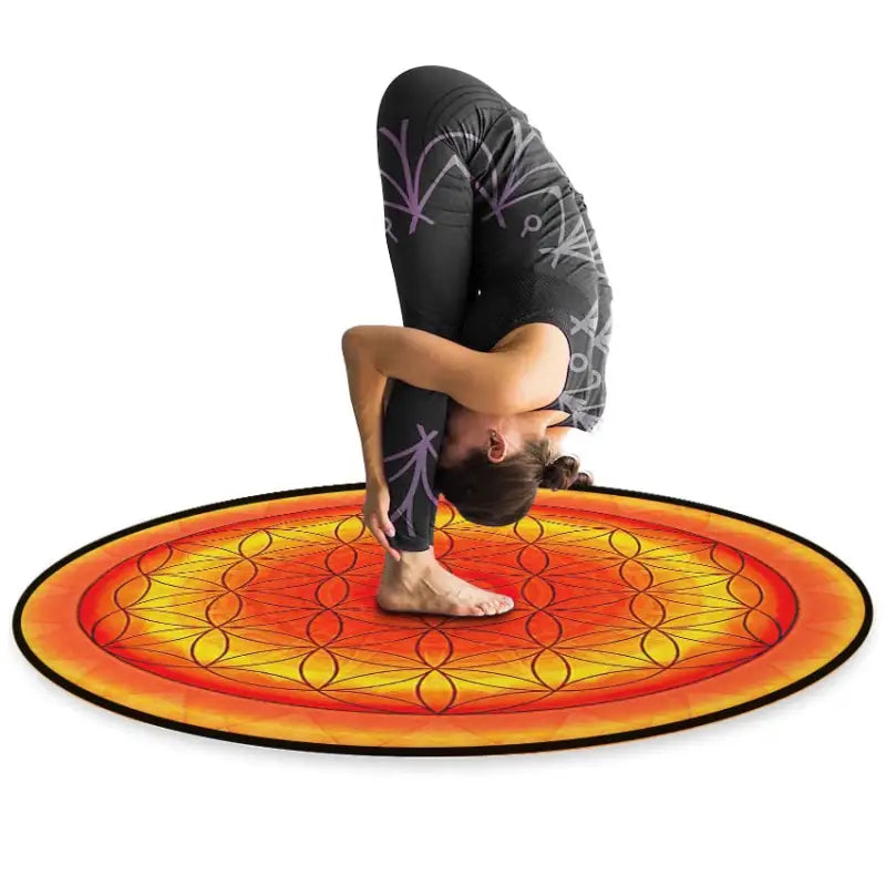 Tapis de méditation Fleur de vie