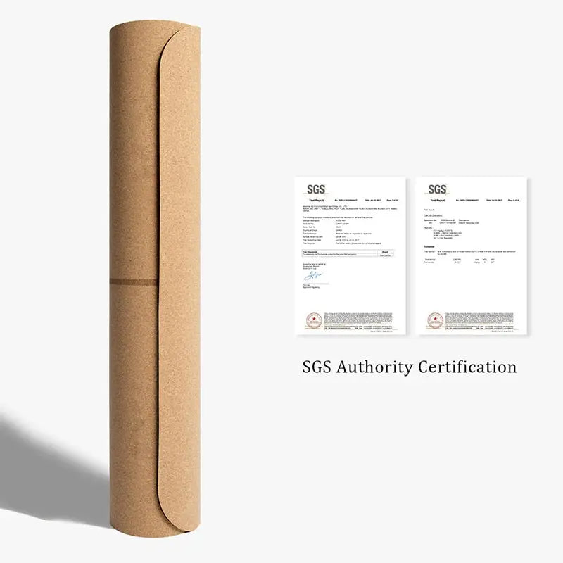 Tapis de yoga 7 Chakra en liège