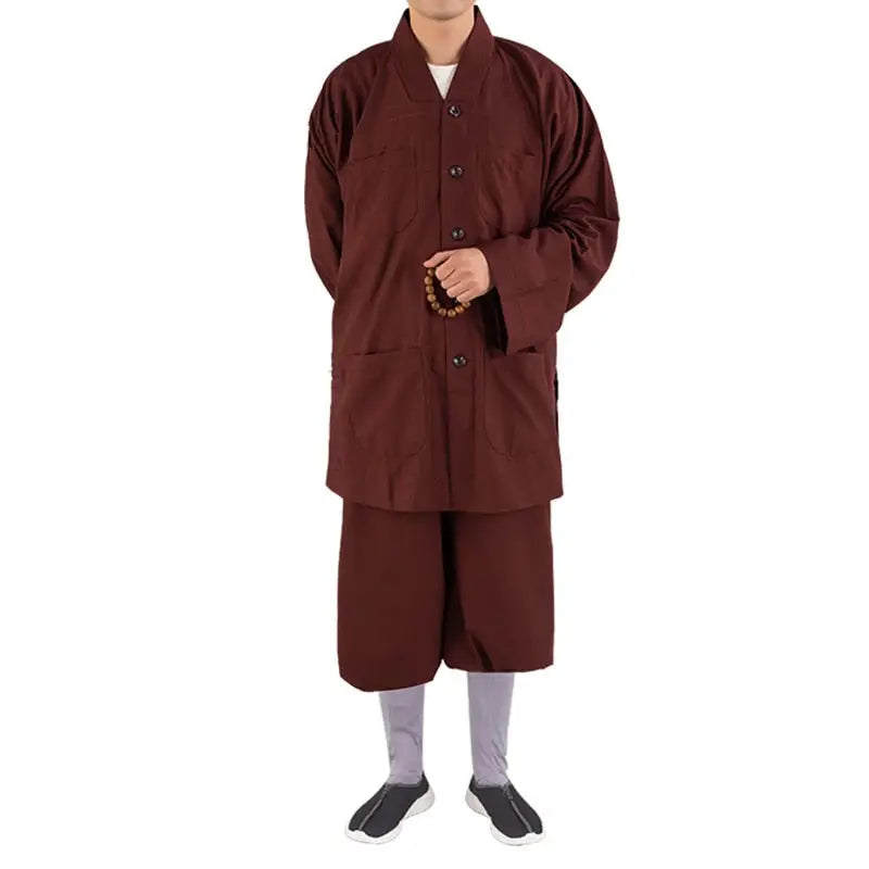 Tenue de moine traditionnelle - Bordeaux / 150/160cm