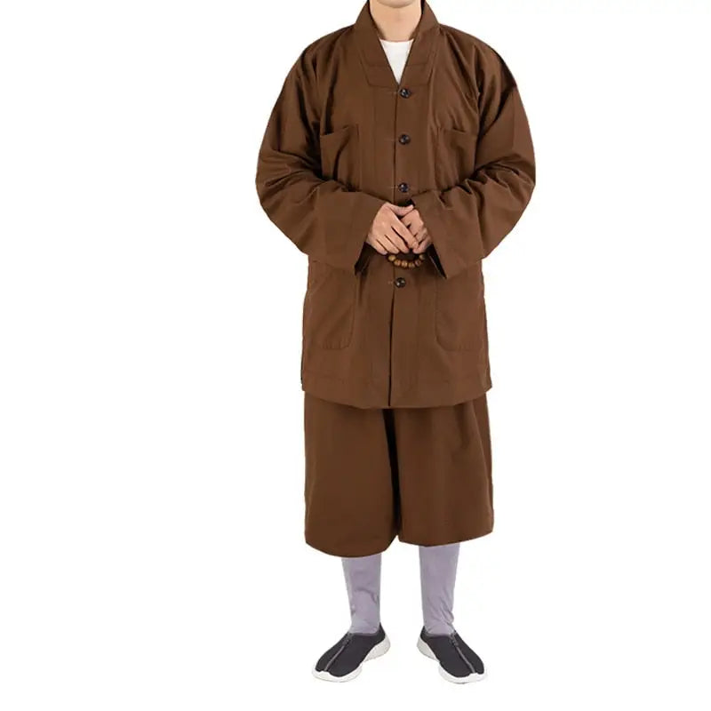 Tenue de moine traditionnelle - Marron / 150/160cm