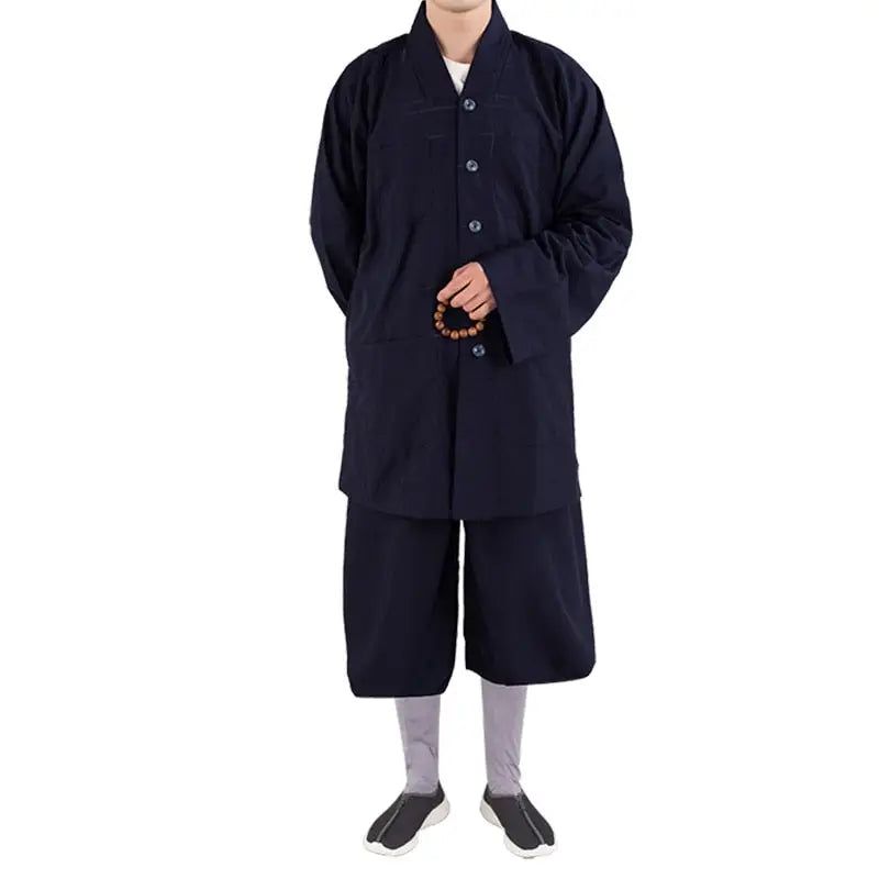 Tenue de moine traditionnelle - Noir / 150/160cm