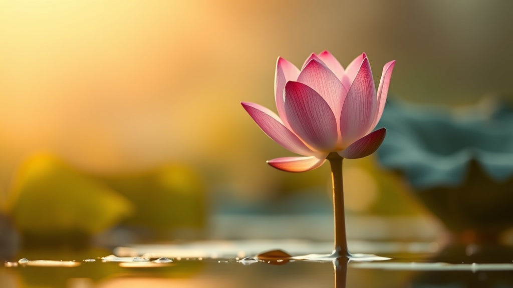 La fleur de lotus et sa signification : symbolisme, couleurs et traditions Image