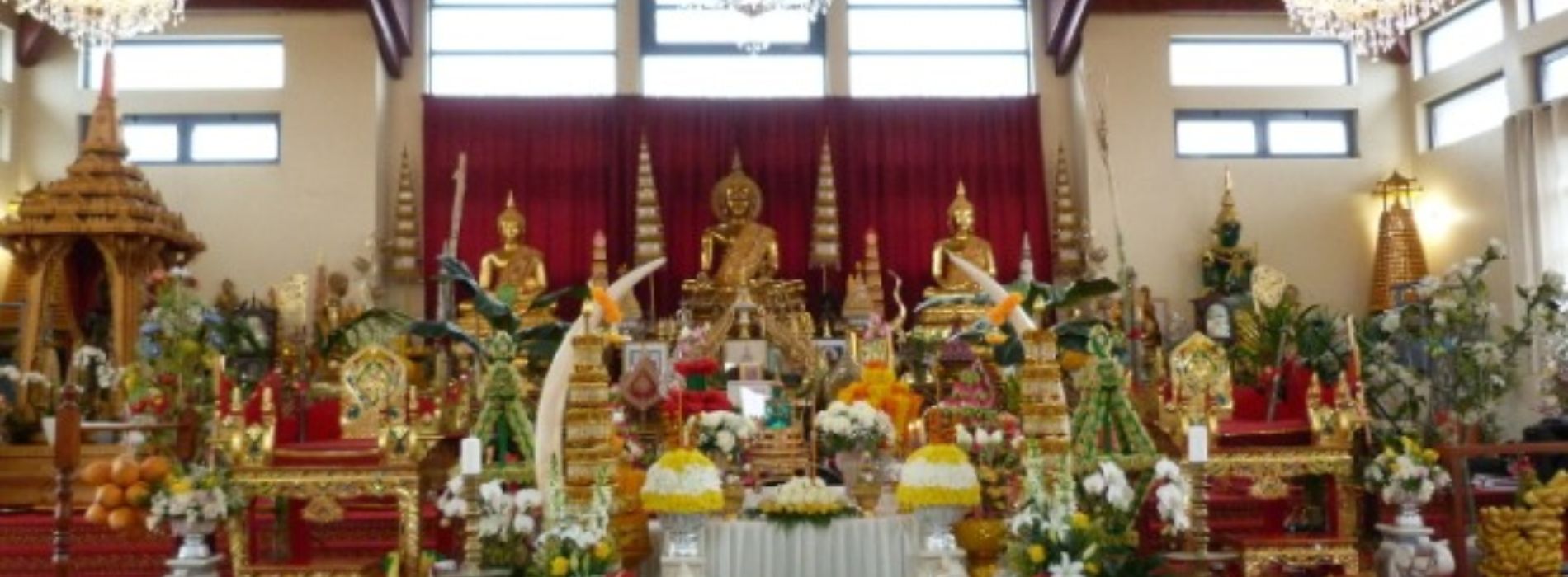 Temple Bouddhiste Champs Sur Marne Image