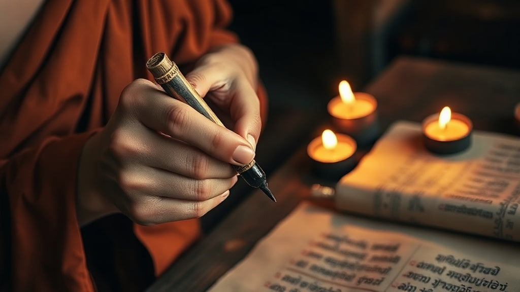 Prière Bouddhiste en Tatouage : le Sak Yant, art sacré de Thaïlande Image
