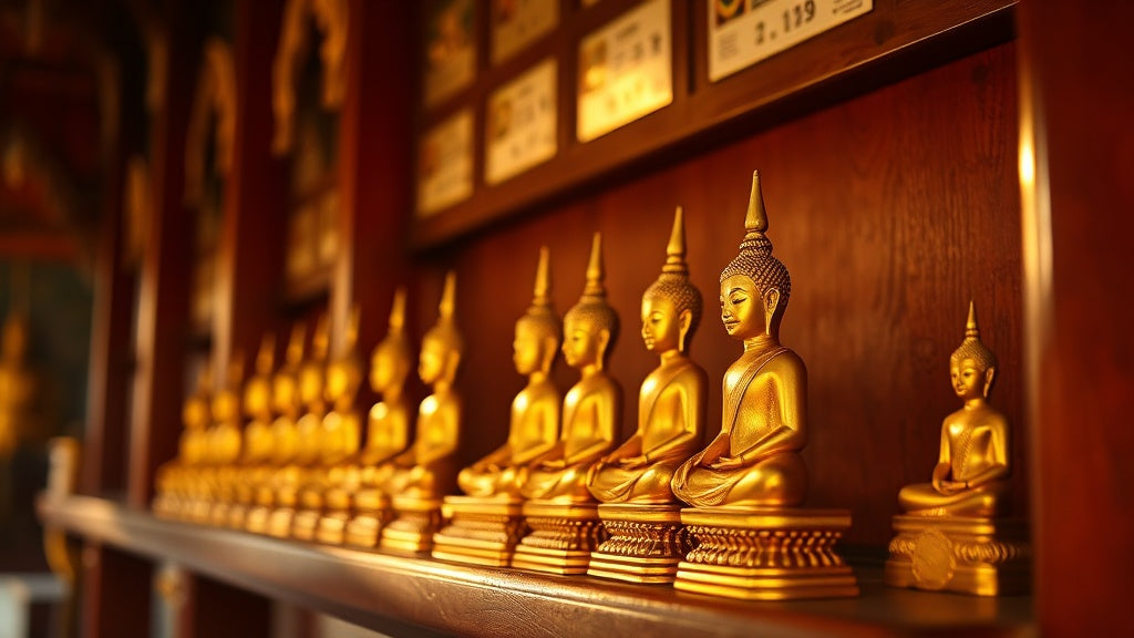 Les Sept Postures de Bouddha : Signification des 7 Jours de la Semaine Image