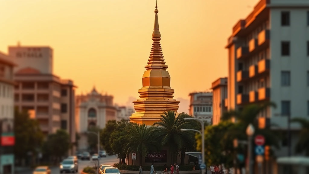 Pagode Sule : histoire, architecture et guide de visite à Rangoun Image