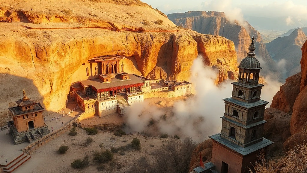 Temples bouddhistes du Gansu : les lieux sacrés incontournables de la route de la Soie Image