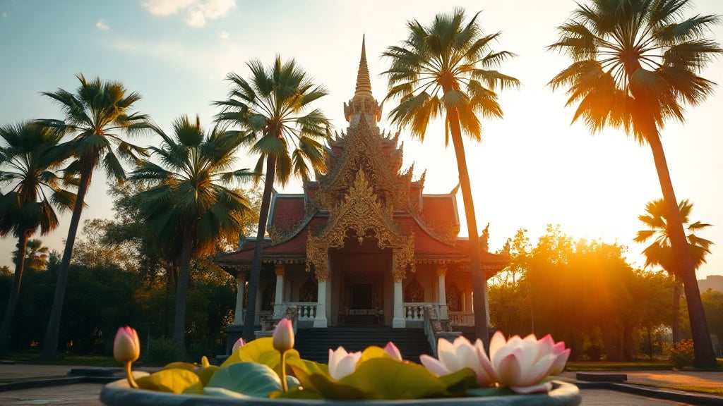 Wat Botum : le temple de la Fleur de Lotus au cœur de Phnom Penh Image