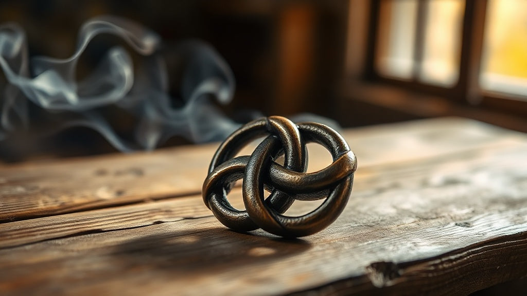 Le sens symbolique du nœud sans fin dans le Bouddhisme Image