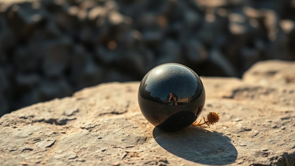 Obsidienne noire : origine volcanique, symbolique et traditions spirituelles Image