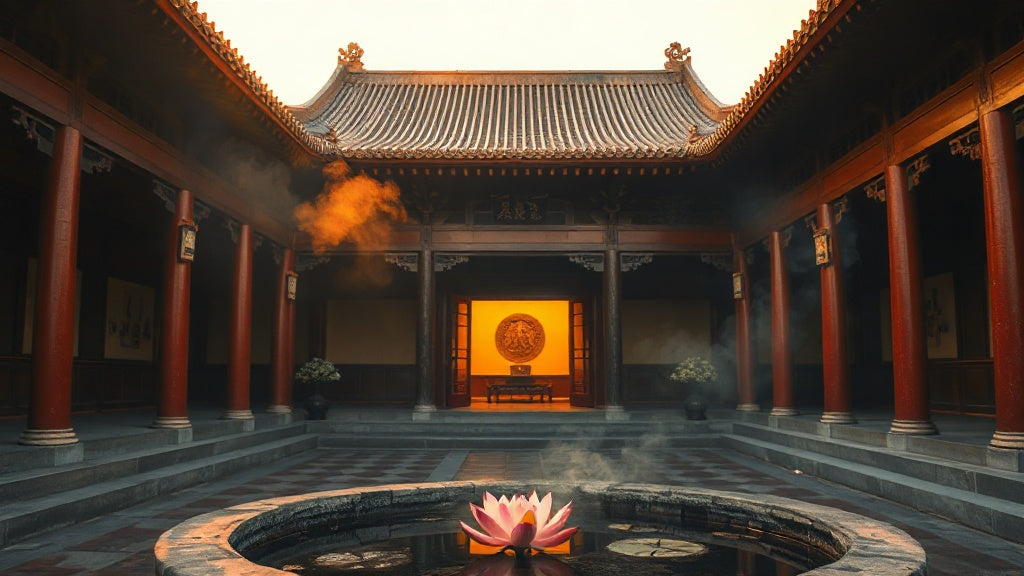 Temple Puji : histoire, architecture et pèlerinage sur l'île de Putuo Shan Image