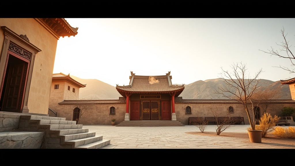 Temples bouddhistes du Ningxia : les sites sacrés d'une région à la croisée des cultures Image
