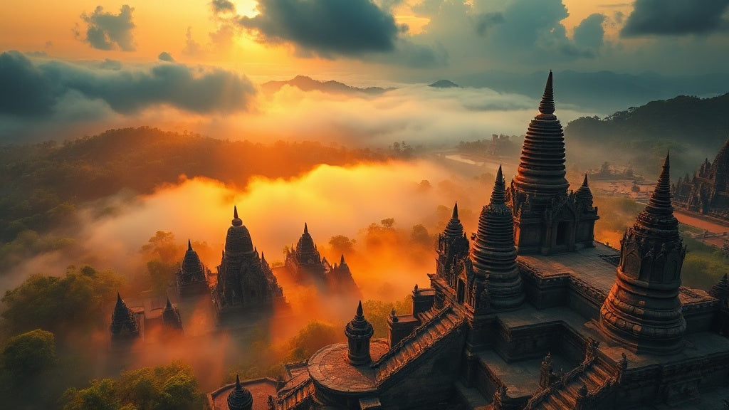 Les plus beaux temples bouddhistes du monde : un voyage au cœur du Dharma Image