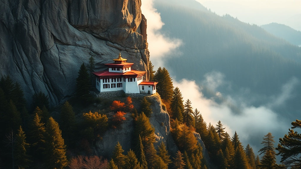 Taktshang : le monastère suspendu du Bhoutan que l'on ne regarde jamais deux fois de la même façon Image