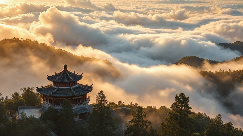 Mont Wutai : le sanctuaire sacré de Mañjuśrī au cœur du bouddhisme chinois Image