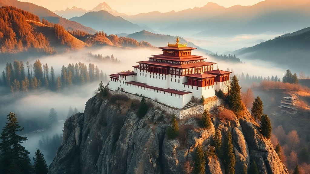 Dzong du Bhoutan : architecture sacrée, histoire et guide de visite Image
